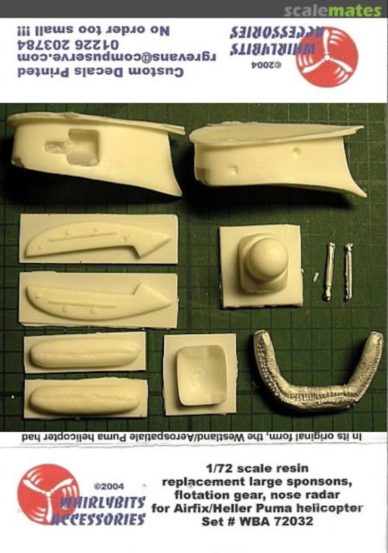 Boxart Aérospatiale SA 330 Puma WBA72032 Whirlybits Boxart Aérospatiale SA 330 Puma WBA72032 Whirlybits