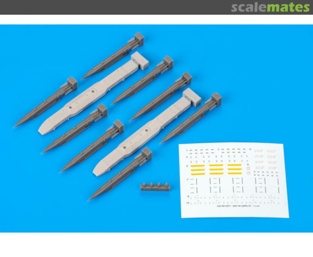 Boxart GBU-39 w/BRU-61 632156 Eduard Boxart GBU-39 w/BRU-61 632156 Eduard