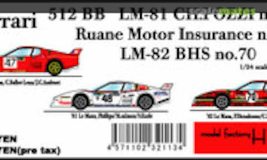 Ferrari 512 BB (Model Factory Hiro K-113)
