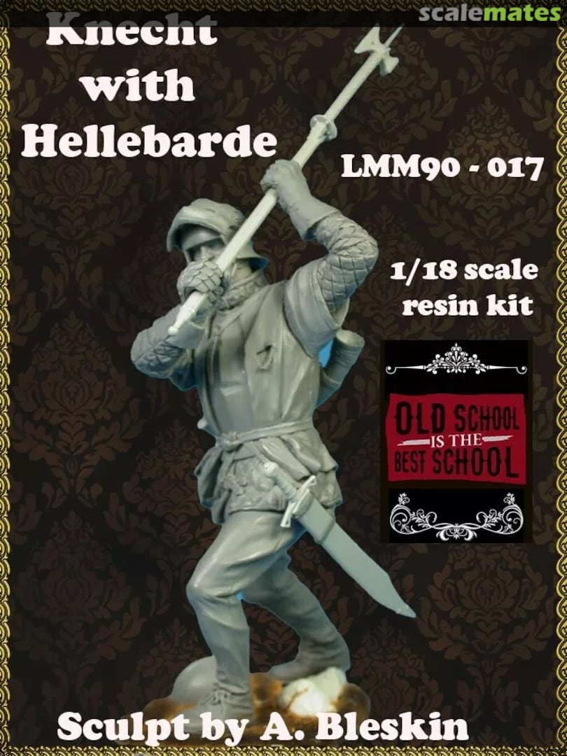 Boxart Knecht with Hellebarde LMM90-017 Legion Miniatures Boxart Knecht with Hellebarde LMM90-017 Legion Miniatures