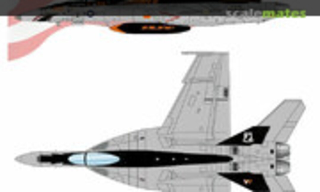 1:48 F/A-18E CVN 70 2014 VFA-81 ''SUNLINERS'' (Galaxy Model G48031) G48031
