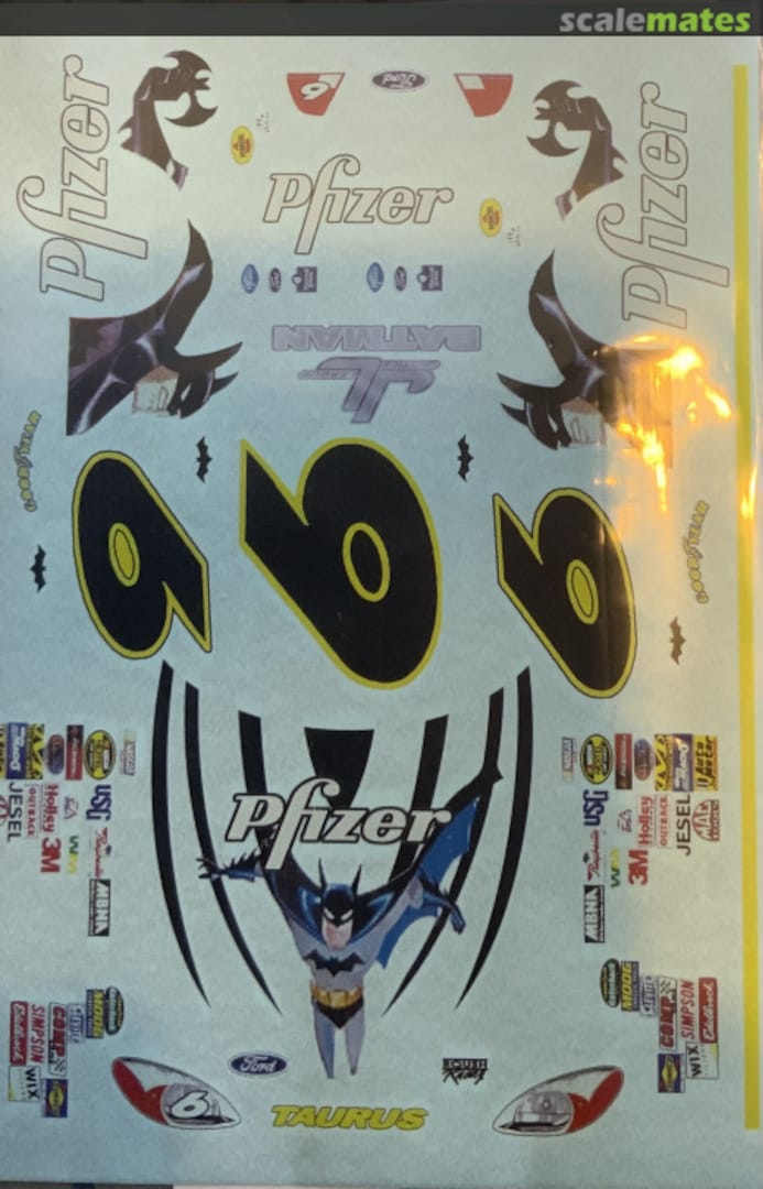 Boxart #6 Mark Martin Pfizer/Batman Winscals Boxart #6 Mark Martin Pfizer/Batman Winscals