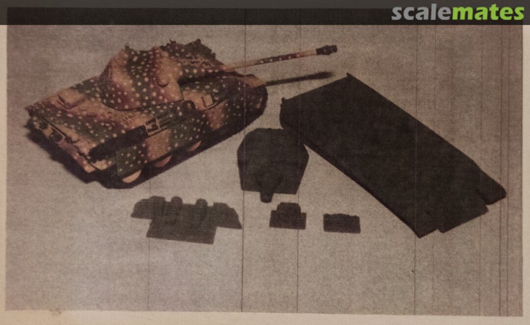 Boxart Panzerkampfwagen V Panther F 72101 MMT Boxart Panzerkampfwagen V Panther F 72101 MMT