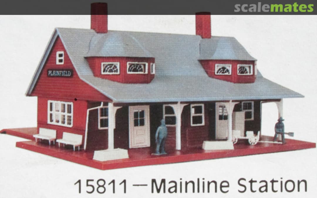 Boxart Mainline Station 15811 AHM Boxart Mainline Station 15811 AHM