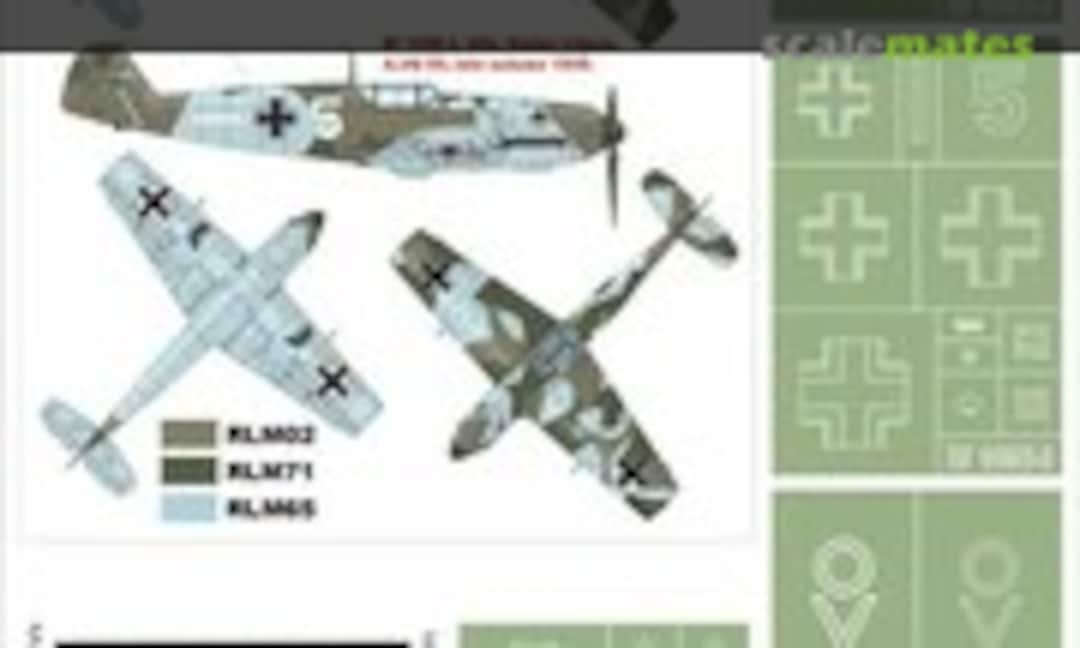 1:24 Bf 109E-3 (Montex K24023) K24023