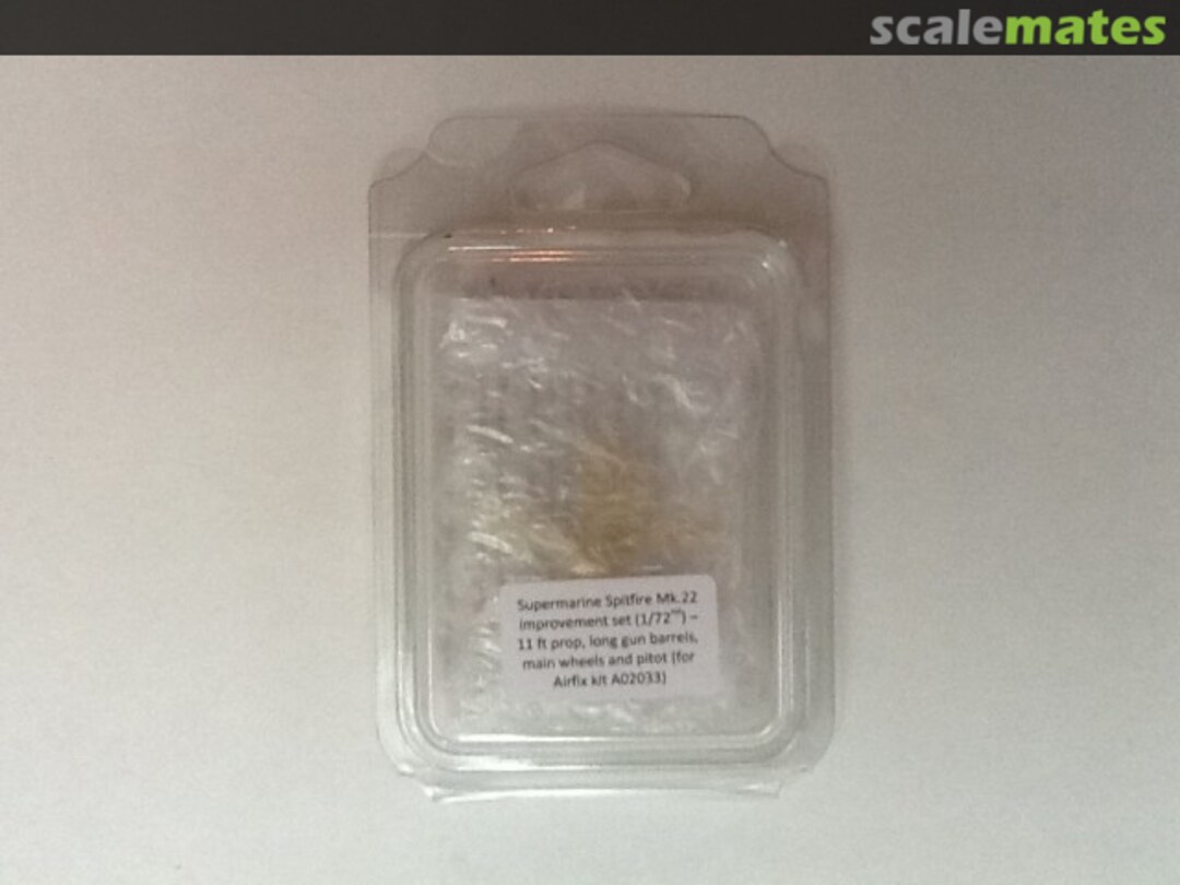 Boxart Supermarine Spitfire Mk.22 improvement set FDR72044 Freightdog Models Boxart Supermarine Spitfire Mk.22 improvement set FDR72044 Freightdog Models