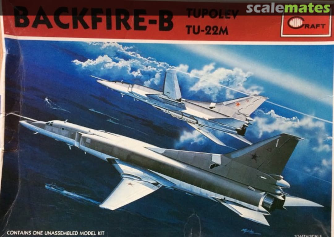 Boxart Backfire-B 1601 Minicraft Model Kits