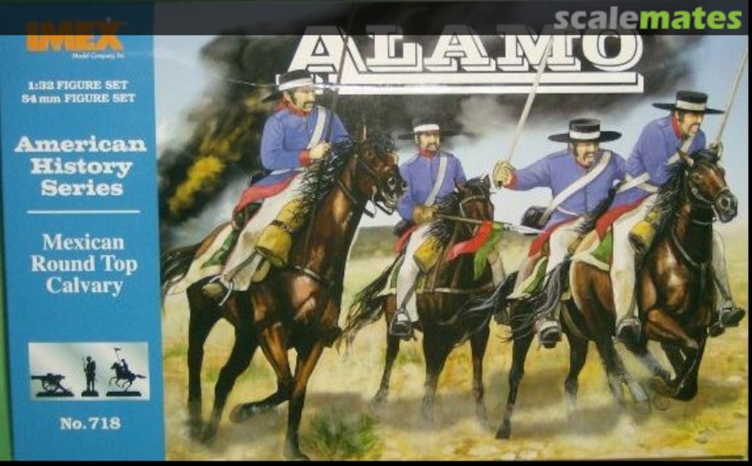 Boxart Mexican Round Top Cavalry IMX718 IMEX Boxart Mexican Round Top Cavalry IMX718 IMEX