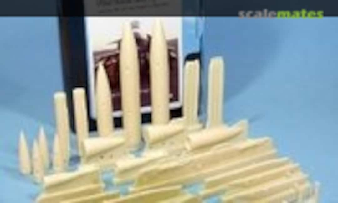 1:48 Kfir's Fuel Tanks and Pylons Set (IsraCast 48021) 48021