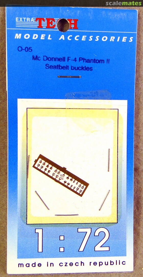 Boxart McDonnell F-4 Phantom II Belt Buckles O-05 Extratech