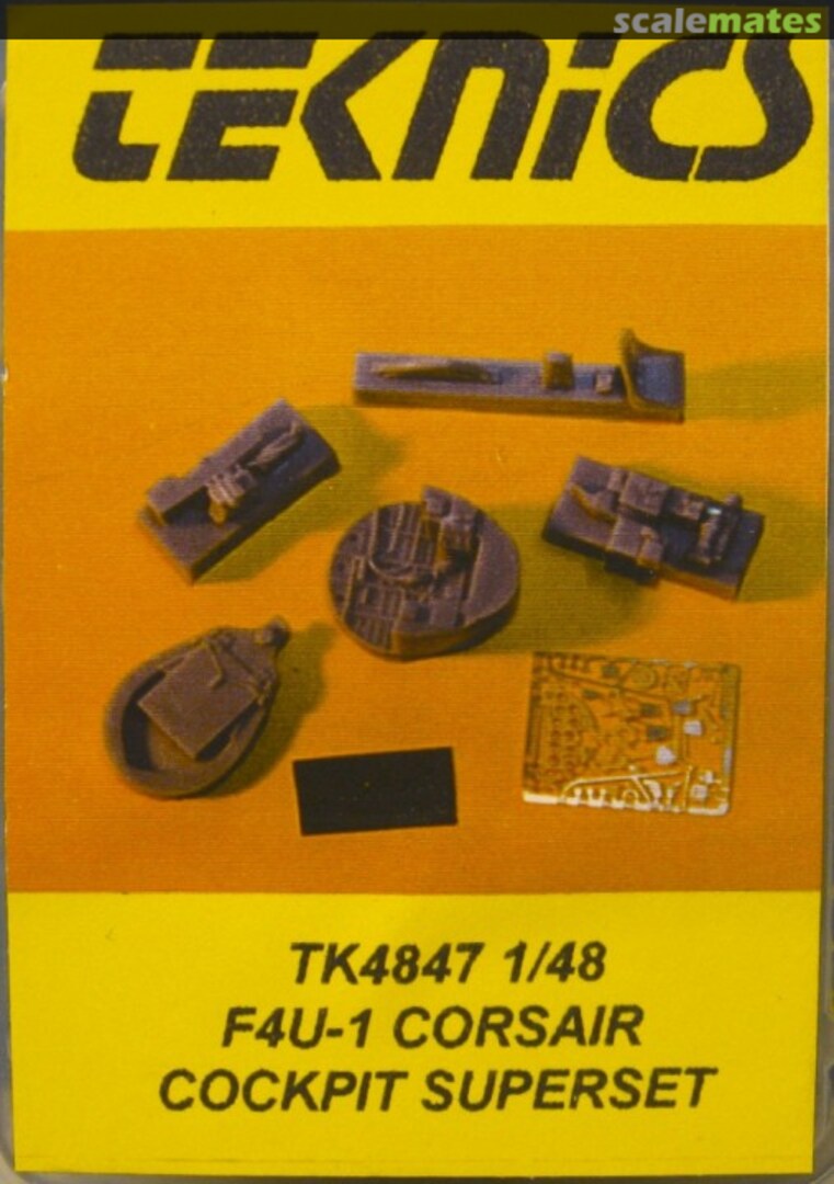 Boxart F4U-1 Cockpit Super Set TK4847 Teknics Boxart F4U-1 Cockpit Super Set TK4847 Teknics