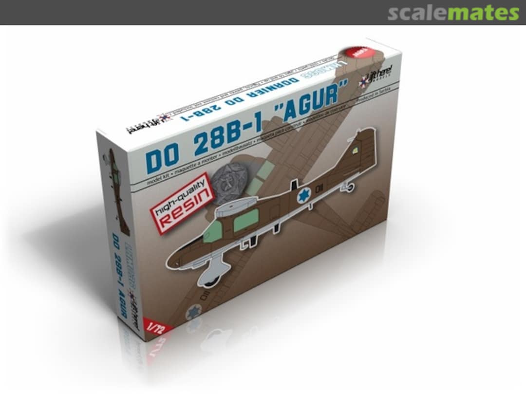 Boxart Dornier Do 28B-1 "Agur" LHM036 Lift Here Models