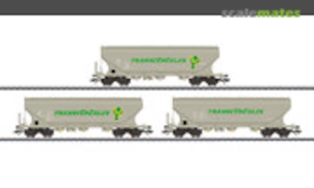 Type Uapps Grain hoppercar set (Märklin 46344)