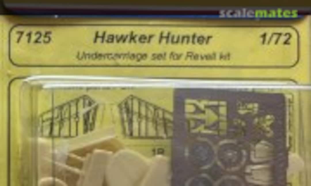 1:72 Hawker Hunter Undercarriage set (CMK 7125) 7125