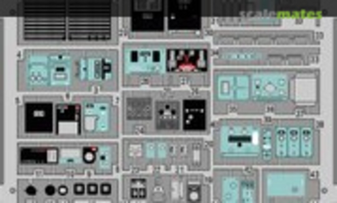 1:32 A-7D avionics, part 1 (Eduard 32576) 32576