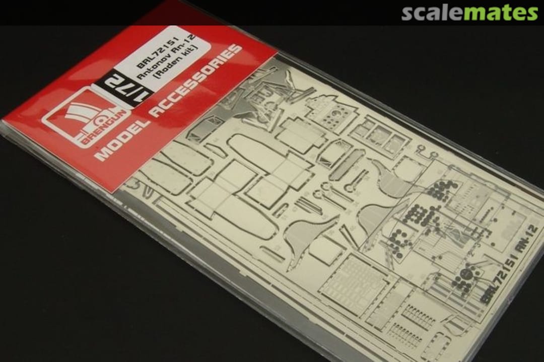 Boxart Antonov An-12 - PE Detail Set BRL72151 Brengun Boxart Antonov An-12 - PE Detail Set BRL72151 Brengun