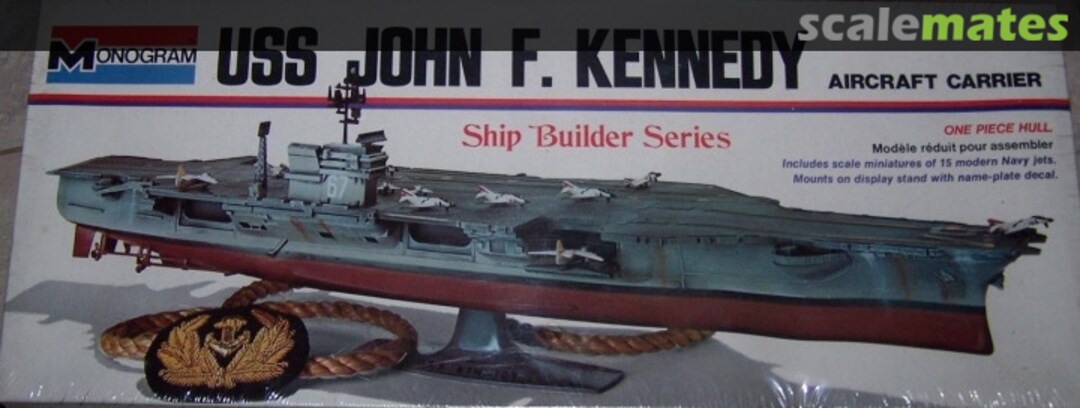 Boxart USS John F. Kennedy 6854 Monogram