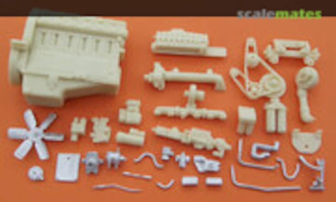 1:24 Yellow 1693 TA Engine (Kit Form Services TQ 134) TQ 134