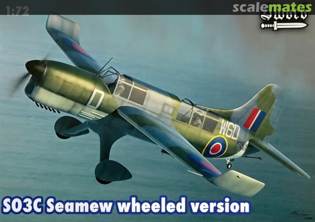 Boxart SO3C Seamew wheeled version SW72049 Sword Boxart SO3C Seamew wheeled version SW72049 Sword