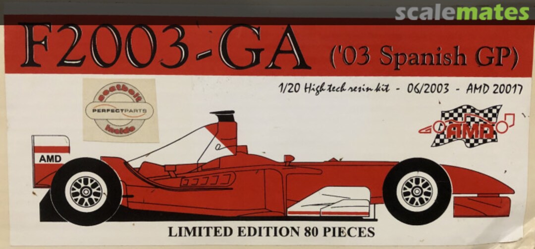 Boxart F2003-GA 20017 AMD Boxart F2003-GA 20017 AMD