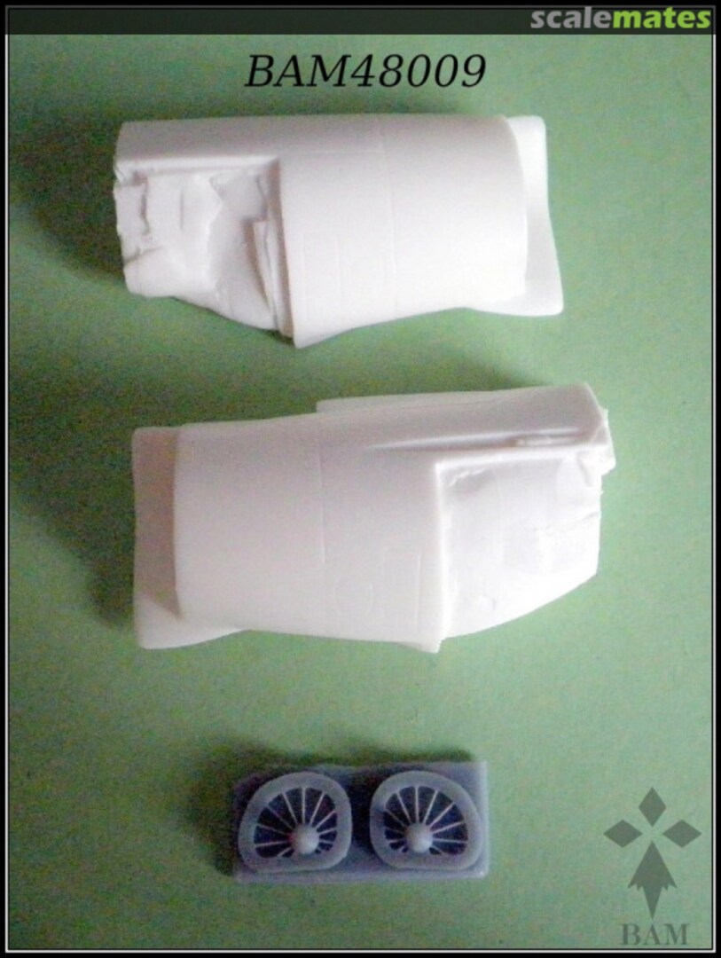 Boxart Rafale A seamless intakes BAM48009 BAM Models Boxart Rafale A seamless intakes BAM48009 BAM Models