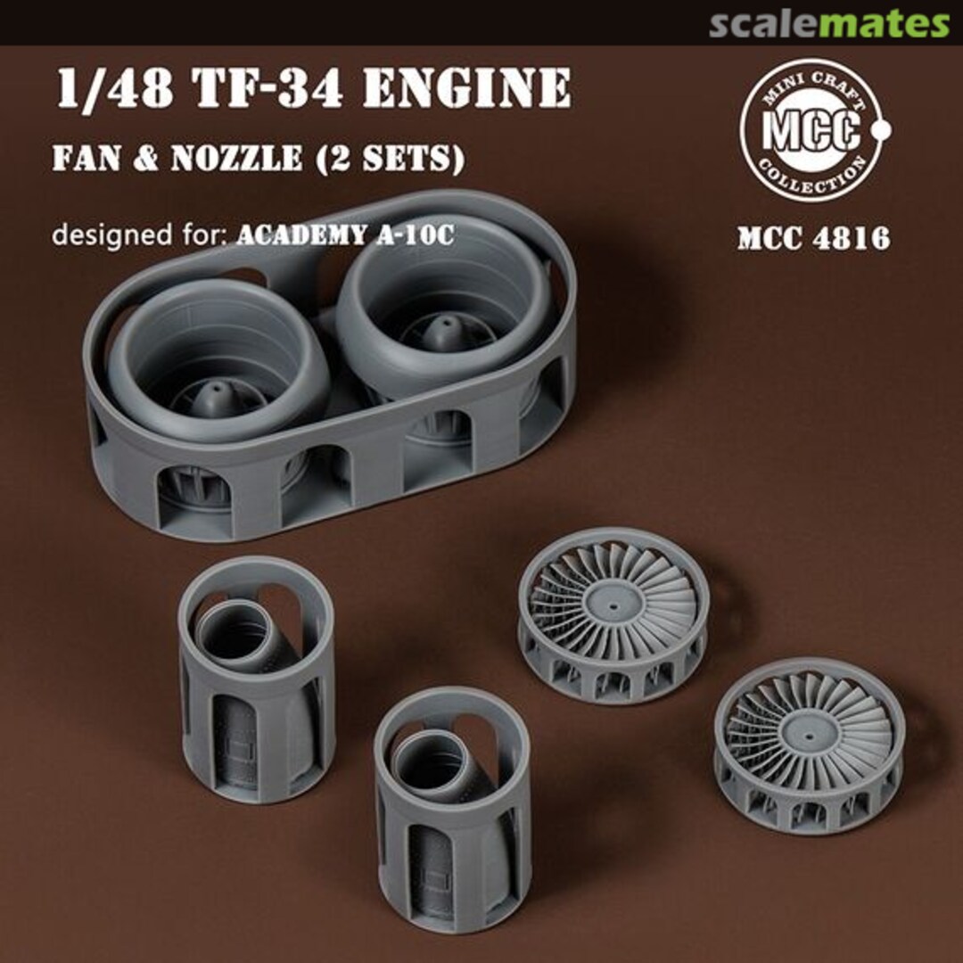Boxart A-10 Fan & nozzle MCC4816 MINI CRAFT collection Boxart A-10 Fan & nozzle MCC4816 MINI CRAFT collection