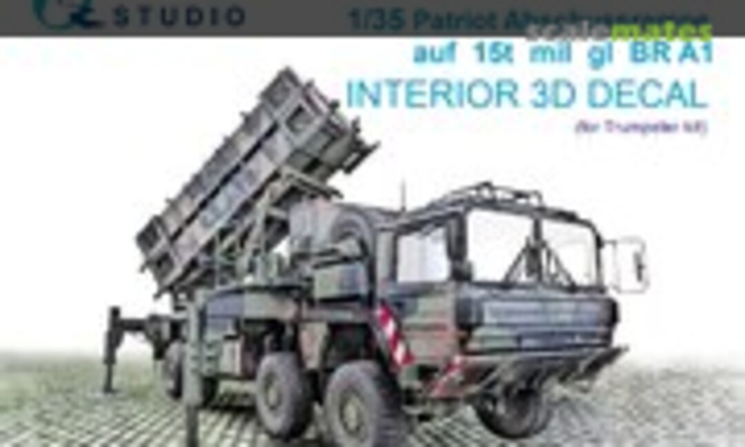 1:35 Patriot Abschussrampe auf 15t mil gl BR A1 interior 3D decals (Quinta Studio QD35094) QD35094