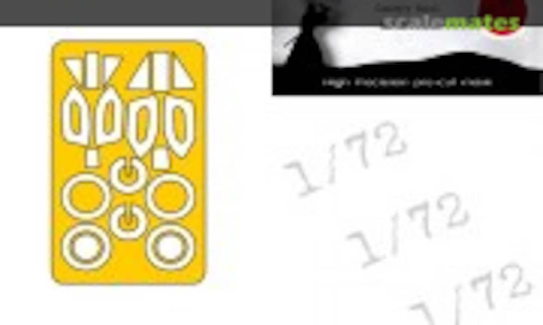 1:72 Lightning F.1/3/6 Canopy Mask (DEAD Design Models NM72151) NM72151