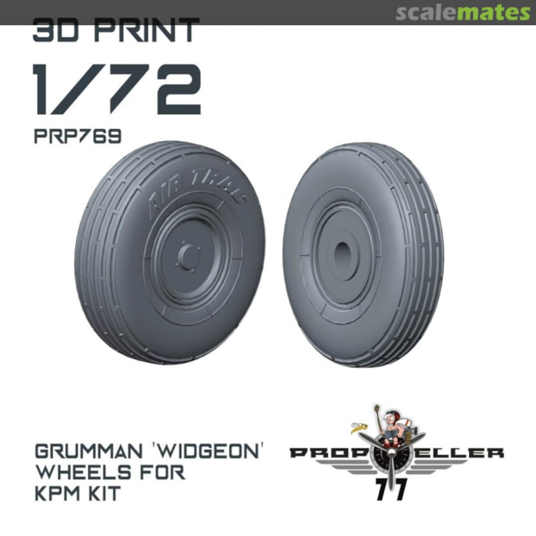 Boxart Grumman Widgeon Wheels PRP769 77 Propeller Boxart Grumman Widgeon Wheels PRP769 77 Propeller