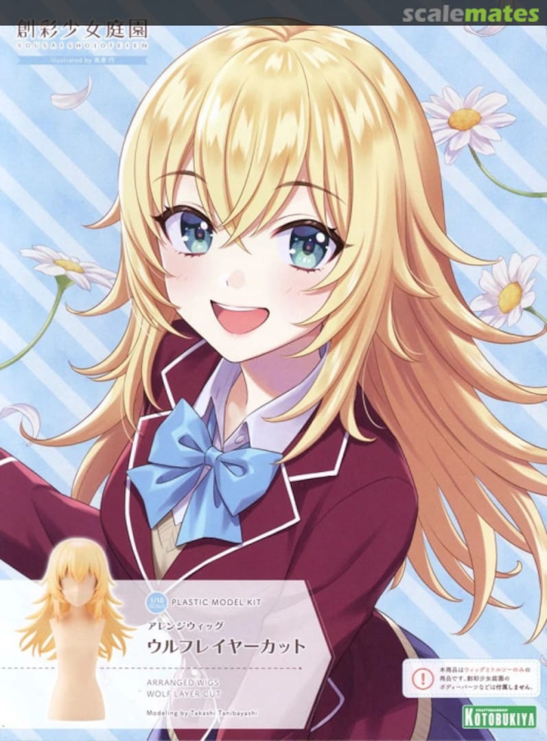 Boxart Arranged Wigs Wolf Layer Cut JK031 Kotobukiya