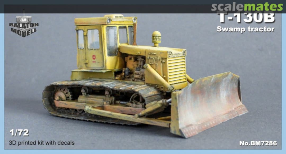 Boxart T-130B BM7286 Balaton Modell Boxart T-130B BM7286 Balaton Modell