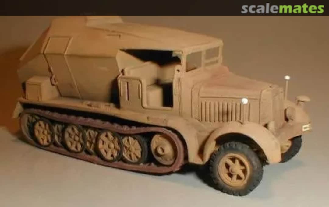 Boxart SD.KFZ. 7 FEUERLEITPANZER V2 MR-25 MR Modellbau Boxart SD.KFZ. 7 FEUERLEITPANZER V2 MR-25 MR Modellbau