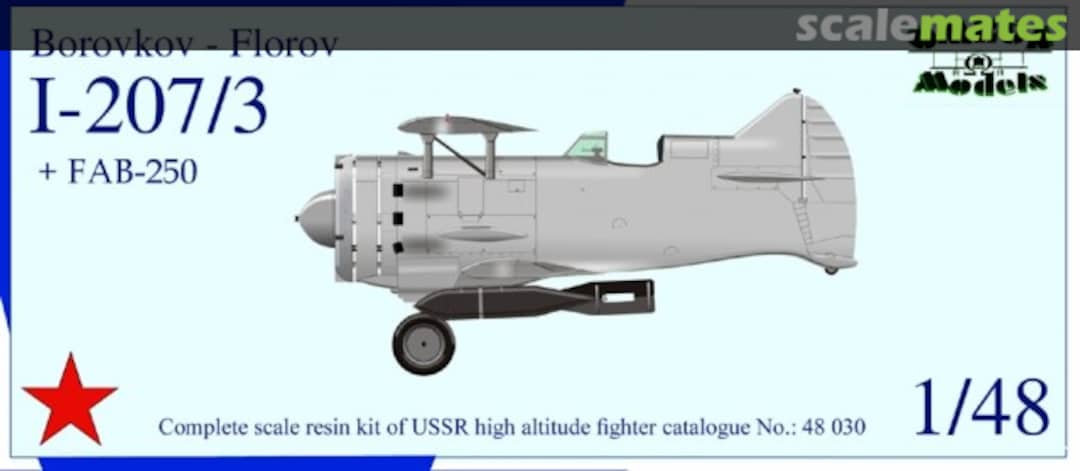 Boxart Borovkov-Florov I-207/3 + FAB-250 48030 Omega Models Boxart Borovkov-Florov I-207/3 + FAB-250 48030 Omega Models