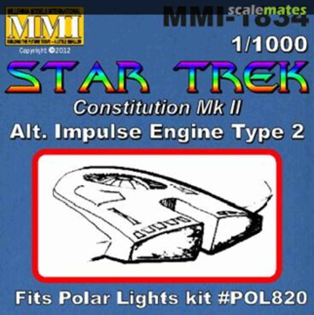 Boxart Alternative Impulse Engine Type 2 MMI-1834 Millennia Models International Boxart Alternative Impulse Engine Type 2 MMI-1834 Millennia Models International