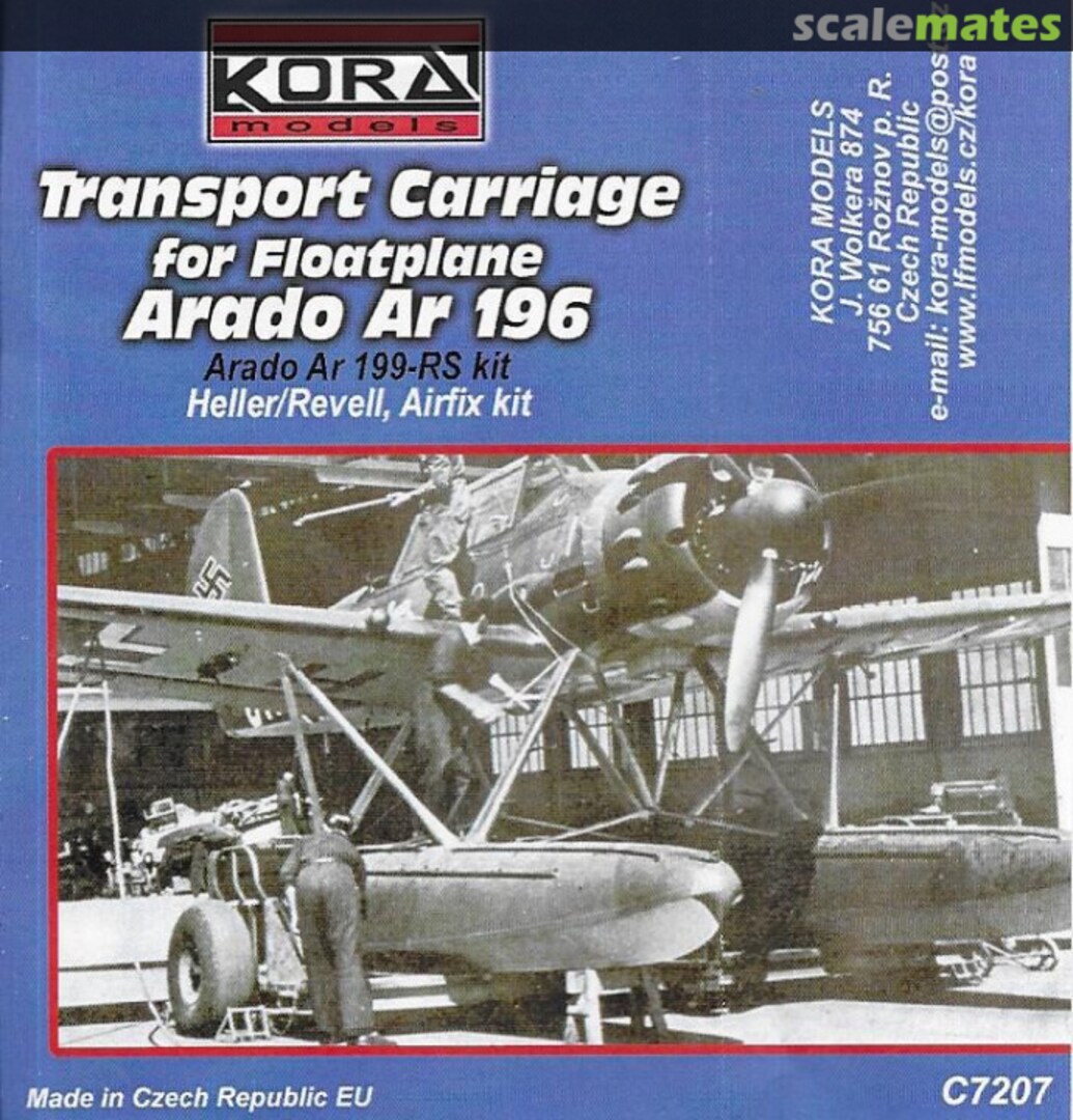 Boxart Arado Ar 196, Ar 199 C7207 Kora Models Boxart Arado Ar 196, Ar 199 C7207 Kora Models