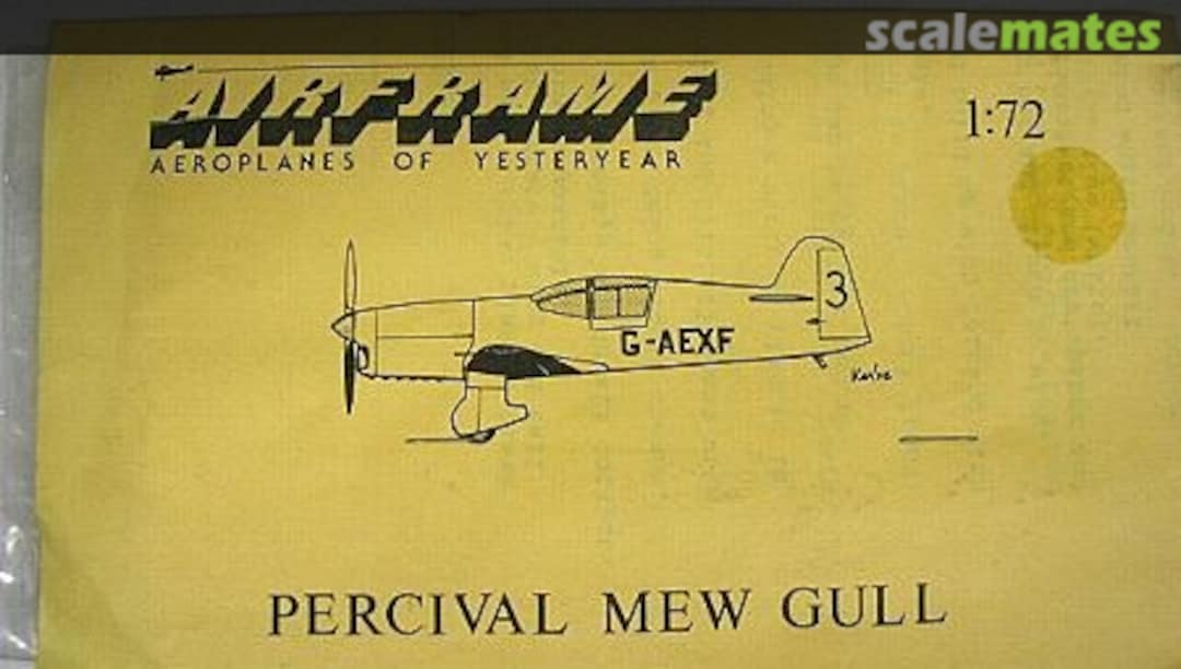Boxart Percival Mew Gull 42 Airframe Boxart Percival Mew Gull 42 Airframe