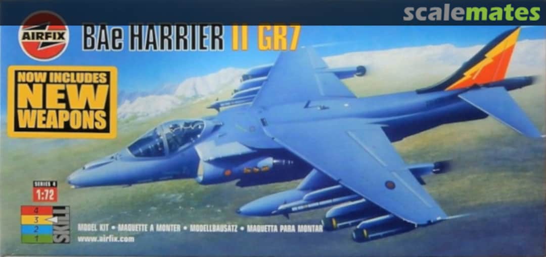Boxart BAe Harrier II GR7 04039 Airfix Boxart BAe Harrier II GR7 04039 Airfix