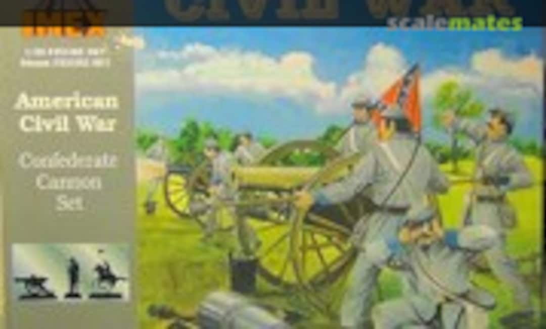 1:32 Confederate 10lb cannon (American Civil War) (ACW) (IMEX 780) 780