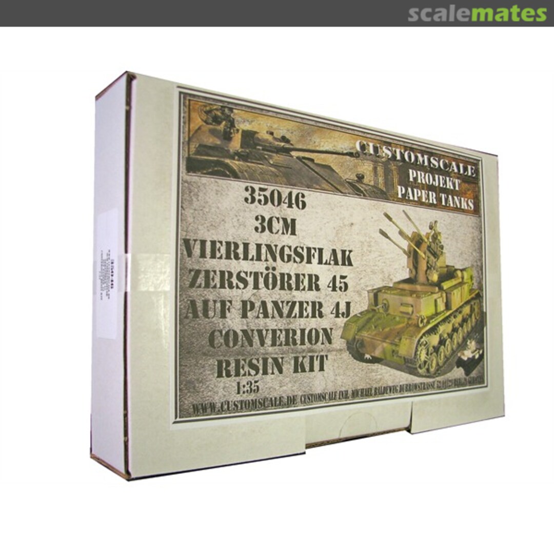 Boxart Zerstörer 45 auf Panzer 4J 35046 Custom-Scale Boxart Zerstörer 45 auf Panzer 4J 35046 Custom-Scale