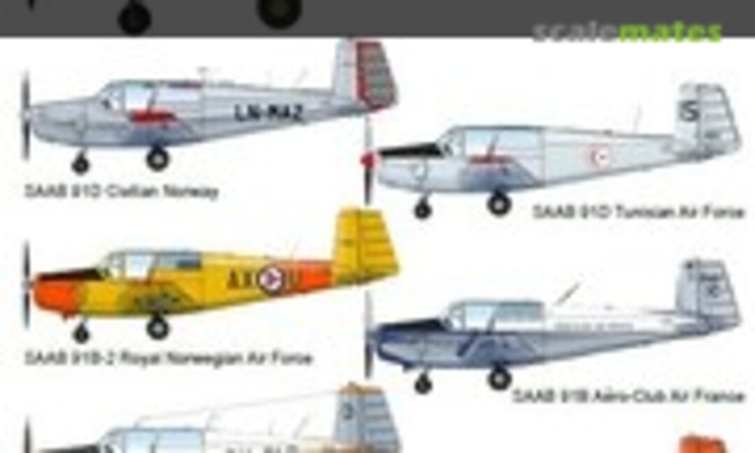 1:48 SAAB 91 Safir B/C/D International (Maestro Models MMD4809) MMD4809