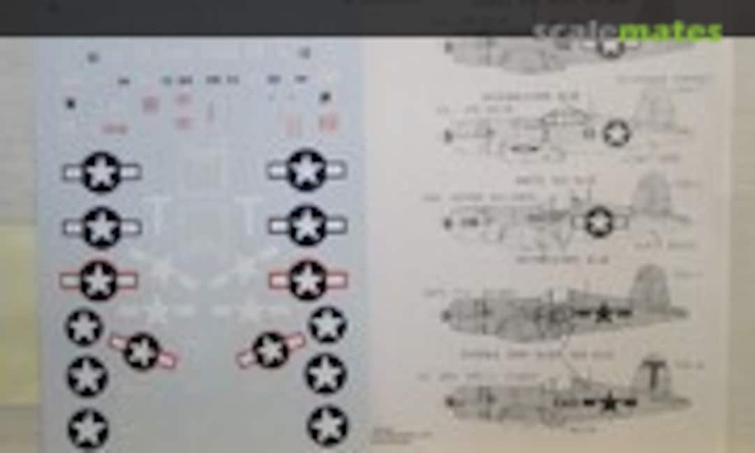 1:72 F4U Corsairs WW II (SuperScale International 72-314) 72-314