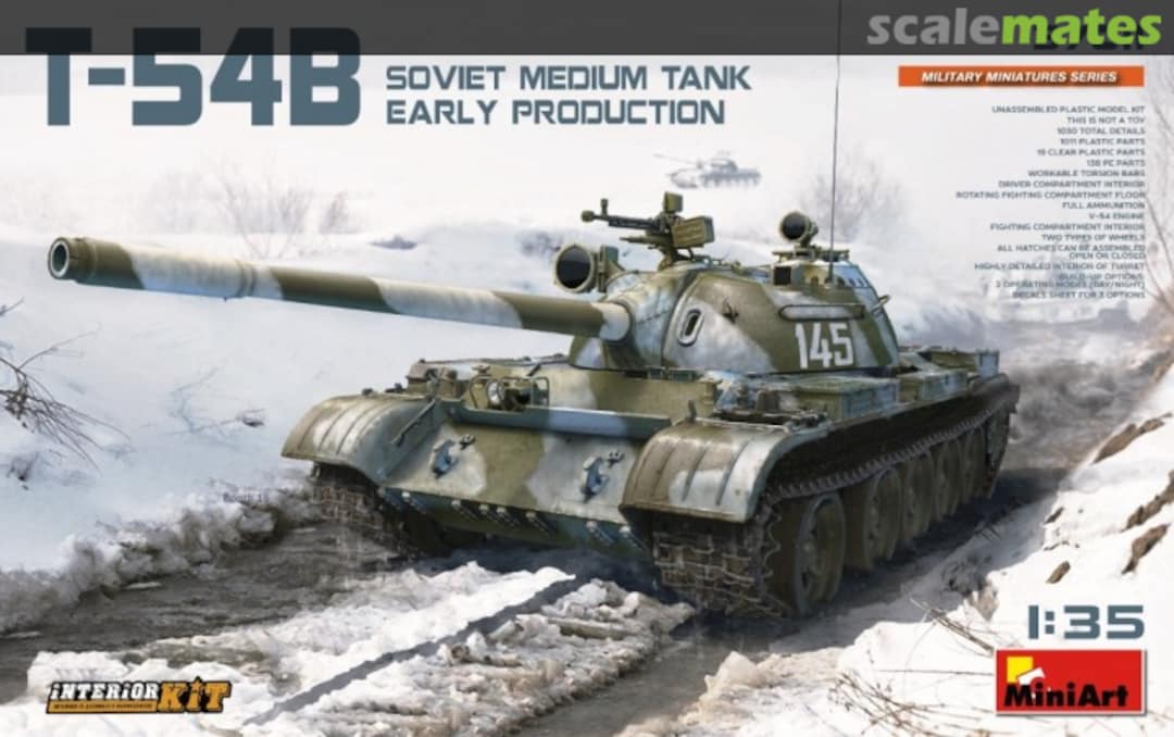 Boxart T-54B Early Production 37011 MiniArt Boxart T-54B Early Production 37011 MiniArt