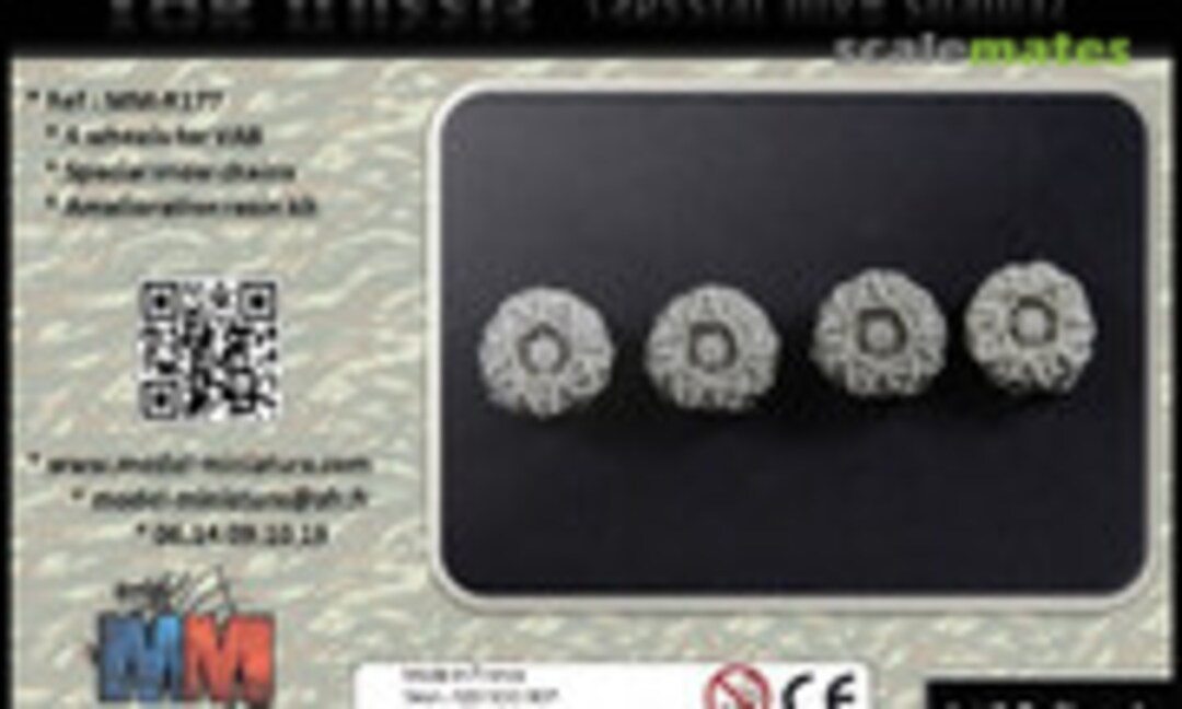 1:72 VAB wheels with snow chains (Model Miniature MM-R177) MM-R177