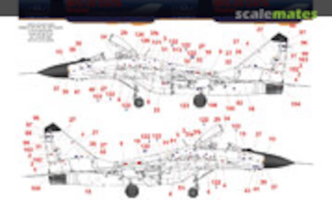 1:48 MiG-29 Russian Data & Stencil (HungAeroDecals 48111) 48111