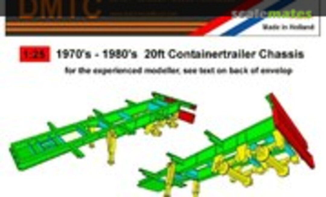 1:25 1970's-1980's 20ft containertrailer Chassis (DMTC 25001)