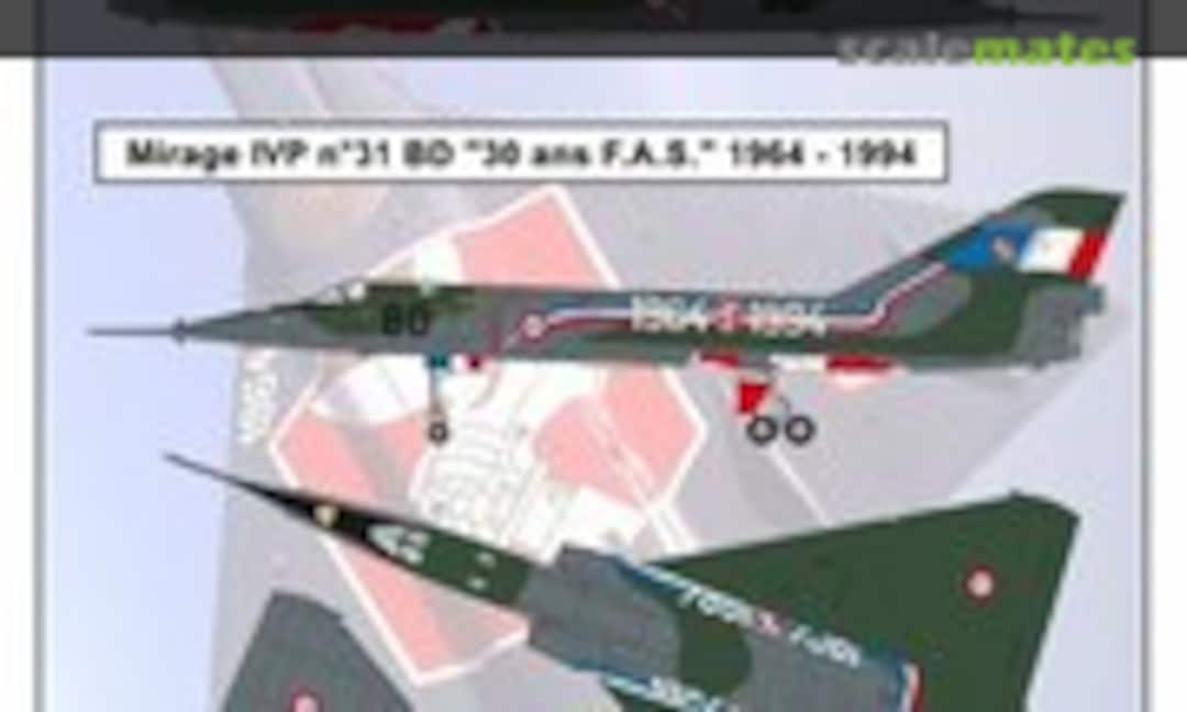 1:48 Mirage IVP n°31 BD "30 ans F.A.S." 1964 -1994 (Syhart 48-096) 48-096