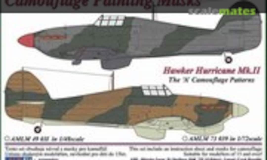 1:48 Hawker Hurricane Mk. II Camouflage Mask (AML AMLM 49 031) AMLM 49 031