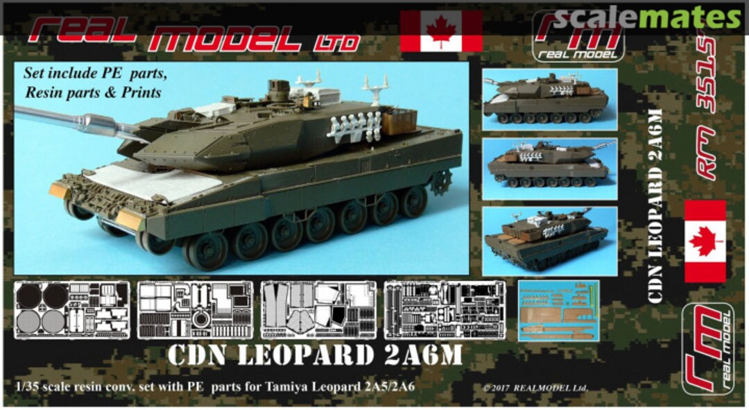 Boxart Canadian Leopard 2A6M RM35157 Real Model Boxart Canadian Leopard 2A6M RM35157 Real Model