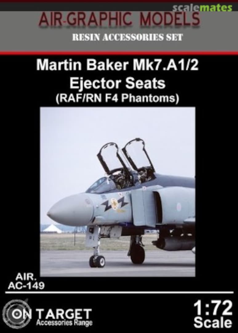 Boxart Martin Baker Mk7.A1/2 Ejector Seats AIR.AC-149 Air-Graphics Models