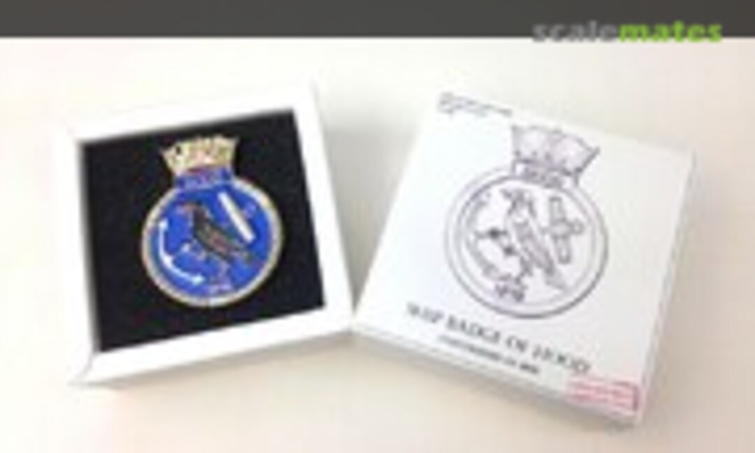 No Ship Badge of HMS Hood (Shipyard Works HY001)